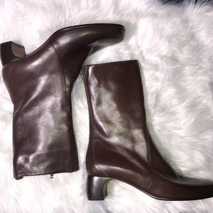 Cole Haan Chocolate Brown Boots SZ 8.5